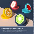 thumbnail image 2 of 4pcs Early Education Finger Castanets Rhythm Toys Castanet Musical Instruments for Kids, 2 of 8