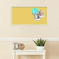 thumbnail image 3 of PinPix 36x18 Custom Cork Bulletin Board Honey Pastel Poster Board Has a Fabric Style Canvas Finish, Framed in Honey Pastel, by ArtToFrames (PinPix-1810), 3 of 5