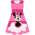 thumbnail image 1 of Disney Minnie Mickey Mouse 3D estampado niñas vestido Casual lindo cumpleaños fiesta verano Minnie Mickey Comfort princesa Dress8T Gao Jinjia LED, 1 of 2