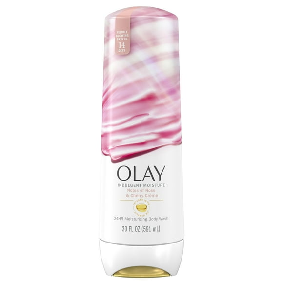 Gel de baño Olay Indulgent Moisture para mujer con vitamina B3, 600 ml