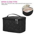 Luniquz Large Capacity Makeup Bag, Cosmetic Organizer, Travel Case for Women