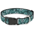 thumbnail image 1 of Buckle-Down BAC-W30878-NL Breakaway Cat Collar, 1 2" Wide - Fits 9-15" Neck - Large, Hibiscus, 1 of 1