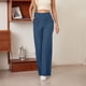 thumbnail image 5 of Pincandy Women's Solid Color Straight Leg Yoga Pants - with Pockets, Casual Fit for Yoga & Daily Wear, 5 of 7
