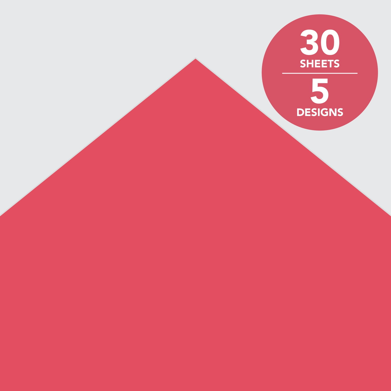 Roobee by Mara-Mi Primary Multicolor Smooth Cardstock 12" x 12", 200GSM, 30 Count New