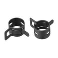 thumbnail image 2 of Uxcell 15mm Black Steel Band Spring Clamp for Fuel Line Silicone Hose 10 Pack, 2 of 5