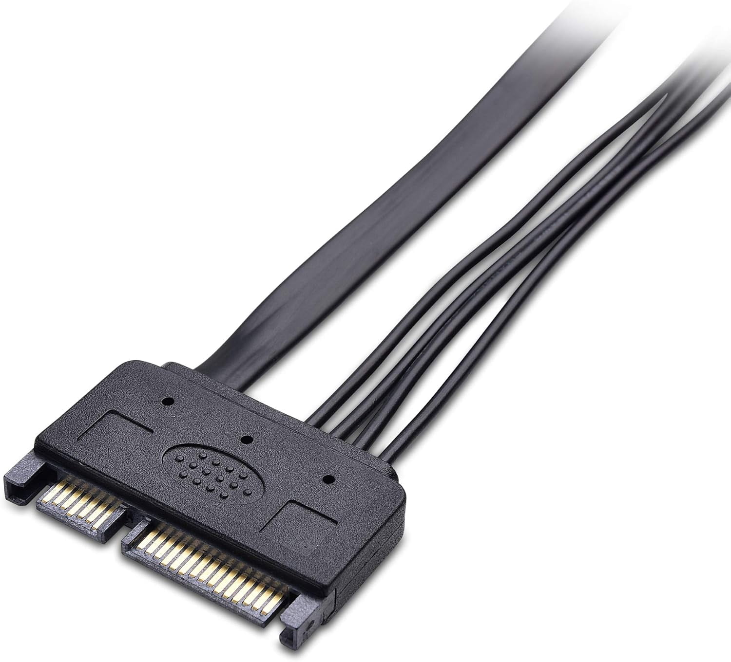 HRTGFD-2-Pack 22-Pin Power and Data SATA Extension Cable - 20 Inches