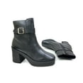 thumbnail image 4 of Lara Black Platform High Heels, 4 of 7