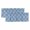 Blue, Denim, Sky, White, variant on 2 Pack Valances for Windows, Blue Tartan Window Valances for Living Room/Bedroom/Bathroom, Vintage Plaid Grid Geometric Modern Minimalist Light Filtering Kitchen Curtain Valance 42"W x12" L