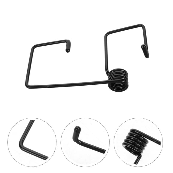 IDEANATEGRATE 2Pcs Car Wiper Arm Springs Stainless Steel .8X6.3X1.2In Windshield Wiper Part