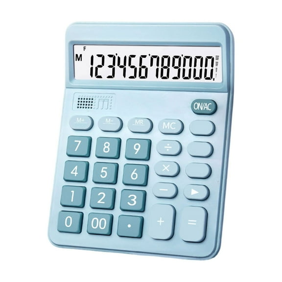 Teacher Supplies, Voice Calculator 12 Digit Computer Office Morning Finance Accounting Student Dedicated, Office Gifts