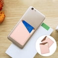 thumbnail image 2 of 2pcs Phone Back Holders PU Leather Mobile Phone Case Back Wallets, 2 of 9