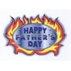 Round ~ Father's Day Flame ~ Edible Cake/Cupcake Topper!!!