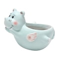 thumbnail image 3 of DOLITY Pot de Fleurs en Résine Pot de Fleurs Plante Dessin Animé Décoration de Table Maison Hippo, 3 of 9