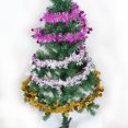 thumbnail image 4 of 2M 4M Green Grass Garland Christmas Party Decoration Bar Tops Ribbon Garland Christmas Tree Cane Tinsel for Xmas Party Supplies, 4 of 4