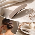 thumbnail image 4 of 2 PCS Small Rectangle Hair Barrettes For Women Non Slips Snap Clips For Thin Fine Hair, 4 of 8