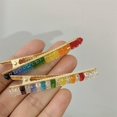 thumbnail image 5 of Jinsinto Ensemble de 2 Pinces à Cheveux Arc-en-Ciel Cadeaux, 5 of 5
