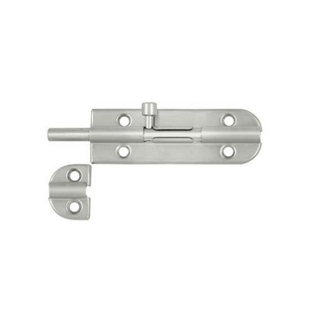 Deltana 4BB32D Boulon de 4 Po en Acier Inoxydable Satiné