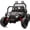Black, variant on Hikiddo 24V 10Ah Ride on Toy, 4WD 2-Seater Electric Ride on Car UTV for Big Kids with Remote, 4*200W Motors - Pink