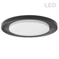 thumbnail image 4 of Dainolite  Boullier Flush Mount - 30W - Matte Black - White Acrylic Diffuser, 4 of 4