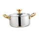 thumbnail image 2 of Olla individual para ramen coreano Soledad olla para estofado multiusos acero inoxidable 16,4 cm, 2 of 9