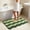 Green, variant on Absorbent Bathroom Rug Non Slip Rubber Backing, Machine Washable Wave Bath Mat Soft Premium Microfiber, Beach Bath Rugs Quick Dry for Bathtub and Shower Floor, 15.7"x23.6"