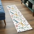 thumbnail image 3 of 2'x6' Rug Runners for Hallways Kitchen, Dragonfly Non Slip Entryway Beside Floor Carpet Runner, Watercolor Colorful Nature Painting Art Washable Laundry Room Bedroom Throw Rugs Mat for Family Pet, 3 of 8