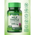 thumbnail image 3 of Milk Thistle Capsules | 1000mg | 100 Count | For Men and Women | by Nature's Truth, 3 of 7