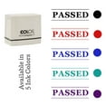 thumbnail image 7 of Printtoo Passed Self Inking Rubber Stamp Pre-Inked Office Stamp- Home Office Business Stationery, 47 x 20 mm Red, 7 of 7