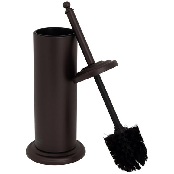 Bath Bliss Toilet Brush and Holder with Bronze Finish