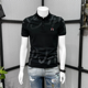 thumbnail image 2 of Camisetas de algodón para hombre, ropa de calle, ropa de verano de manga corta, camisetas de alta calidad para hombre, dibujos rock hip hop suaves, 2 of 5