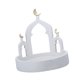 thumbnail image 3 of Plato de decoración de Eid, bandeja de decoración de arte islámico, decoración del hogar, organizador ornamental de Eid A, 3 of 9