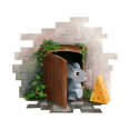 thumbnail image 1 of Pegatinas Para Pared Sin Agujeros, Sin Gatos, Con Ratones De Dibujos Animados, Pequeñas, Para La Habitación De Los Niños, El Salón, El Dormitorio, La Guardería, El Aula, Regalo Para Niños, Pared, 1 of 8