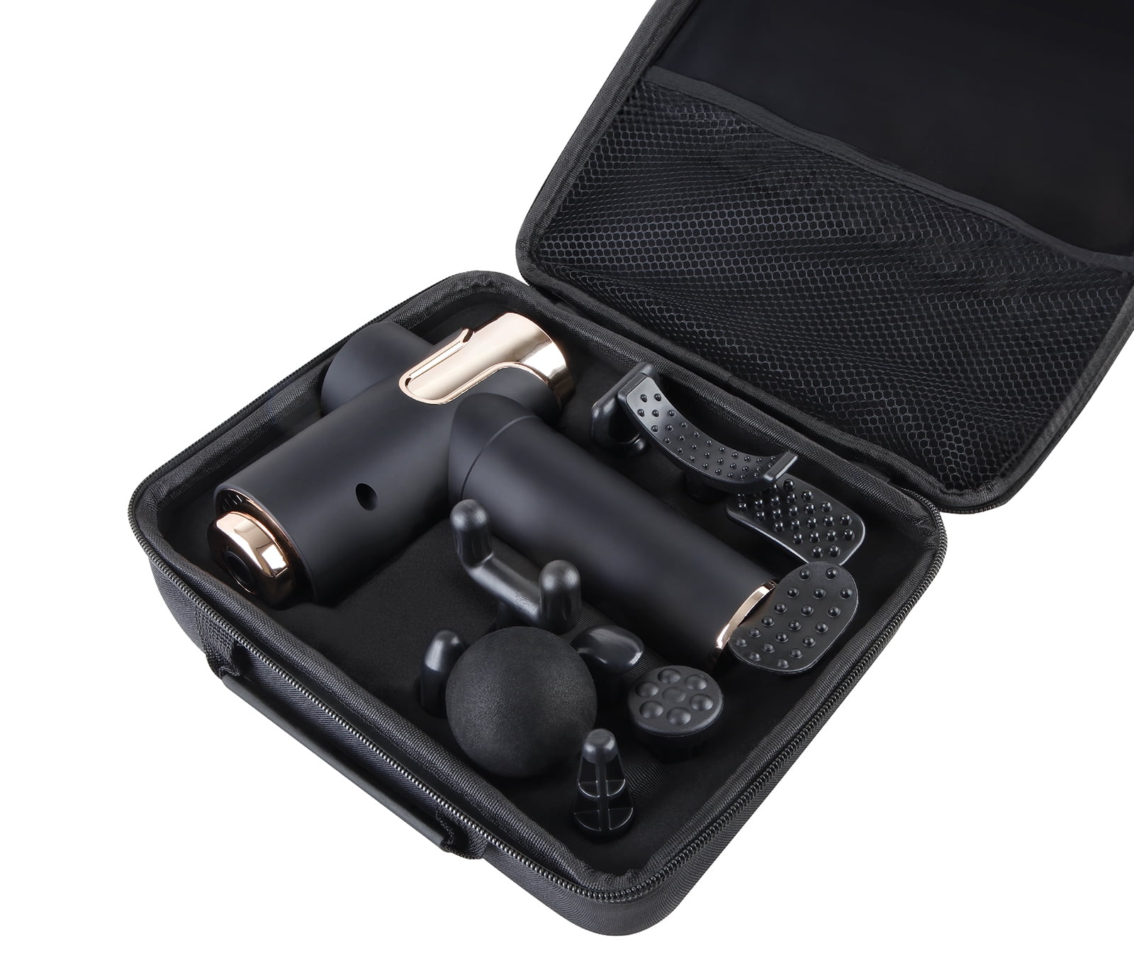 HY-IMPACT Power Pulse Deep Tissue Percussion Muscle Massager - Touch Control, 3 Modes, 99 Speeds & 10 Attachments