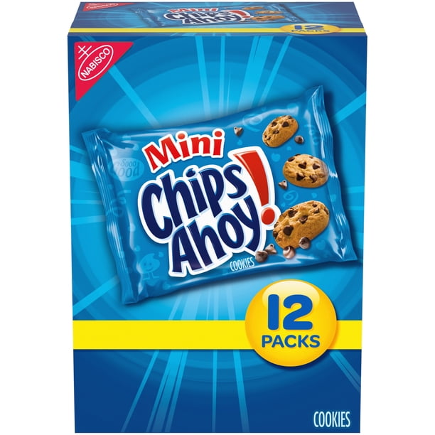 CHIPS AHOY! Mini Chocolate Chip Cookies, 12 1 oz Packs
