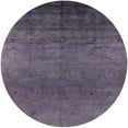 thumbnail image 1 of Ahgly Company Indoor Round Mid-Century Modern Plum Purple Purple Area Rugs, 8' Round, 1 of 1