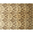 thumbnail image 1 of Ahgly Company Machine Washable Indoor Rectangle Contemporary Light Brown Area Rugs, 4' x 6', 1 of 7