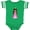 Football Green and White, variant on Inktastic African American Princess In Pink Dress Girls Baby Bodysuit