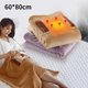 thumbnail image 2 of Manta eléctrica USB para el hogar y la Oficina, calentador de cama suave y grueso, termostato lavable a máquina, estera de calefacción eléctrica, 60x80cm, 2 of 4