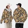 thumbnail image 5 of Picia Sunflowers Bee Women's Men's UPF 50+ Sun Protection Hoodie Shirt Long Sleeve SPF Fishing Outdoor UV Hiking Lightweight Shirts-3X-Large, 5 of 9