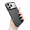 Classic Black, variant on EZ-VTM For iPhone 17 MagSafe Compatible Carbon Fiber Case with Strong Magnetic Ring, Wireless Charging Friendly Slim Cover, Black Diagonal Stripes