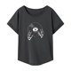 thumbnail image 1 of Camiseta para Mujer Verano Ropa Deportiva Ropa Deportiva Camisa con Cuello Redondo para Senderismo Caminar L, 1 of 7