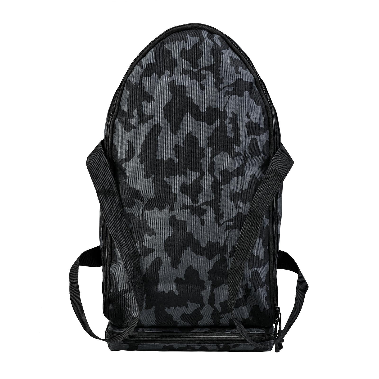 koolsoo Tackle Bag Accessories Fishing Gear Bag for Boat Backpacking Enthusiast Black Grey