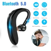 Bluetooth Headset, Wireless Earpiece Bluetooth 5.0 for Cell Phones, In-Ear Piece Hands Free Earbuds Headphone w/ Mic, Noise Cancelling for Driving, Compatible w/ iPhone Samsung Cellphone