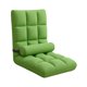 thumbnail image 2 of Silla suelo con respaldo, sillas plegables para adultos y niños, ideal para ver la televisión, para sala estar, sofá reclinable ajustable para Verde, 2 of 8
