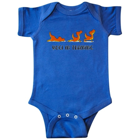

Inktastic Yogi in Training Baby Tyrannosaurus Rex Gift Baby Boy or Baby Girl Bodysuit