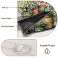 thumbnail image 6 of Round Area Rug 5 Ft, Spring Flowers Washable Non-Slip Circle Carpet for Living Room/Bedroom, Botanical Blossom Floral Pot Plants Low-Profile Runner Mats Collection Rugs for Indoor, 6 of 8