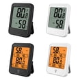 thumbnail image 6 of Digital Temperature Humidity Meter Thermometers Hygrometer Desktop LCD Display Meter Gauge Weather Stations, 6 of 8