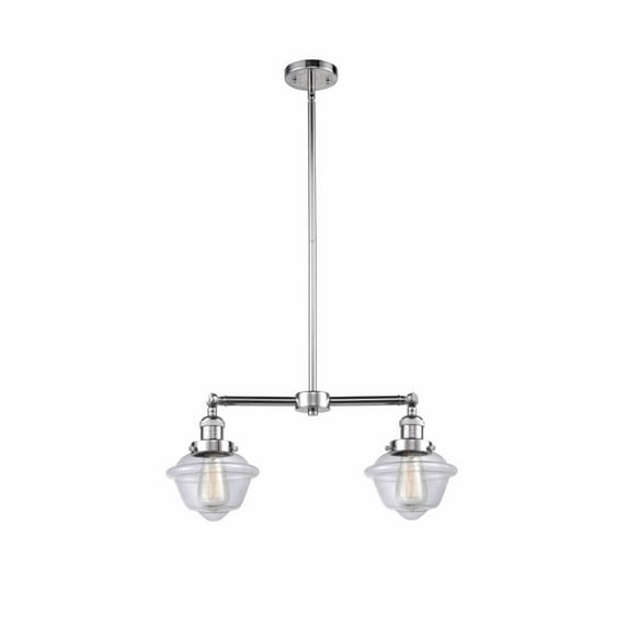 Innovations Lighting - Small Oxford-7W 2 LED Chandelier in Traditional Style-24