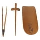 thumbnail image 3 of Cuchara de té LHCER Juego de té de Bambú accesorio para oficina hogar, 3 of 8