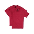 thumbnail image 5 of Hanes Unisex Adult Beefy-T Short Sleeve T-Shirt with Pocket, 2-Pack, Sizes S-3XL, 5 of 7